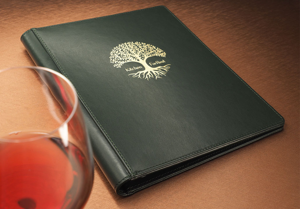 Logo trade promotional items picture of: Menu cover 1056119