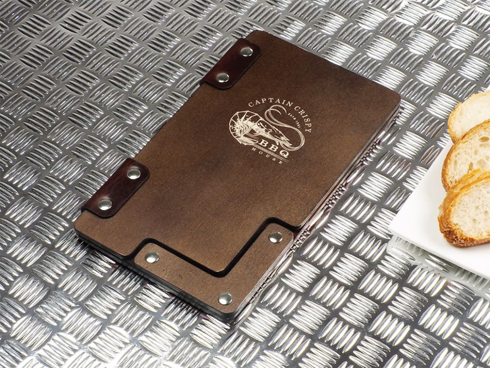 Logo trade corporate gifts image of: Bill holder 1956121