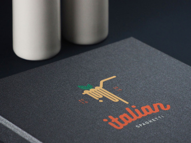 Logo trade promotional giveaways image of: Menu cover 1952280