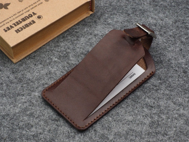 Logo trade promotional merchandise image of: Luggage tag 1155141