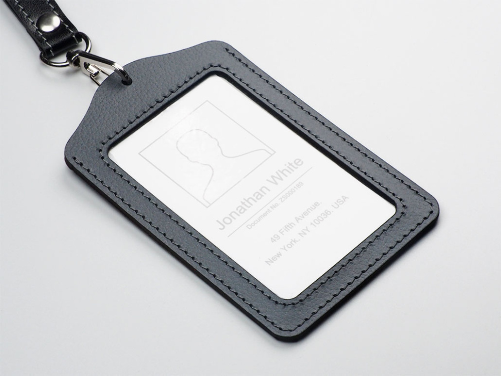 Logo trade promotional merchandise image of: ID Badge Holder 2038319