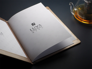 Logo trade corporate gifts image of: Menu cover Fine Dining Pro 2013322