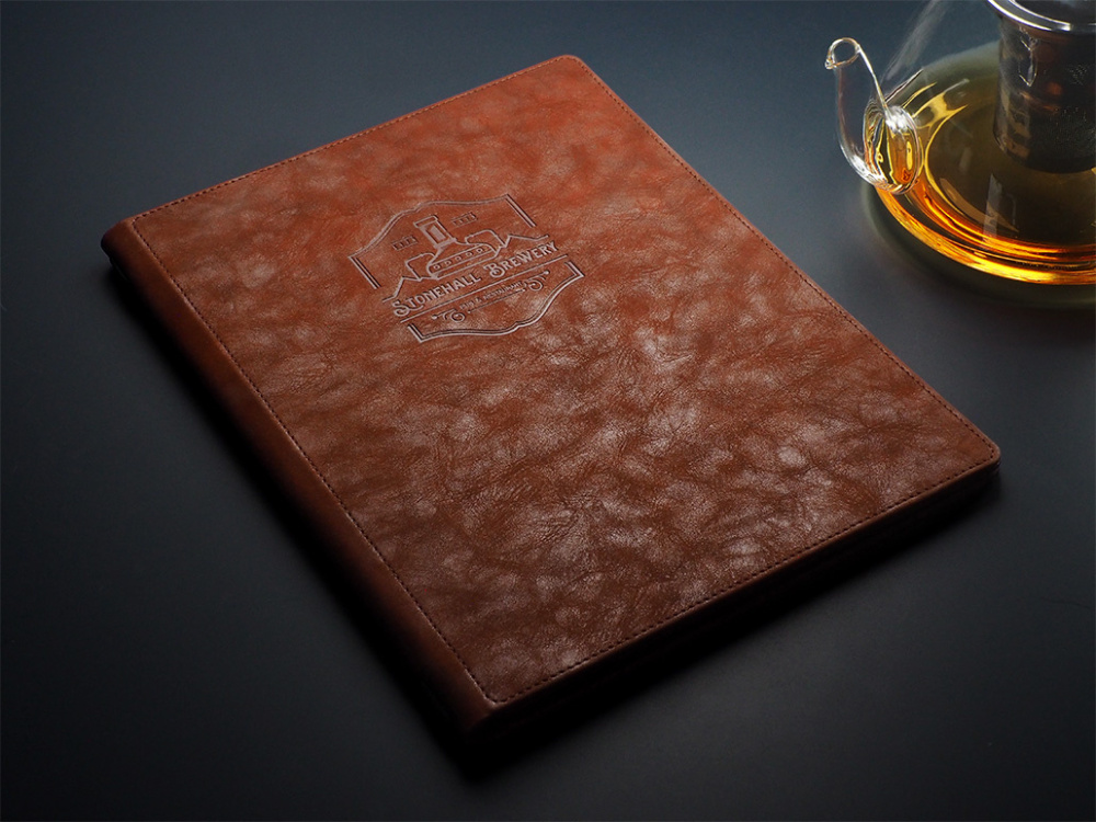 Logo trade corporate gifts picture of: Menu cover Fine Dining Pro 2013325