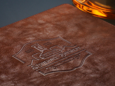 Logo trade corporate gifts image of: Menu cover Fine Dining Pro 2013325