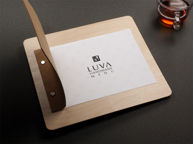 Logo trade promotional gifts picture of: Menu cover 1211121