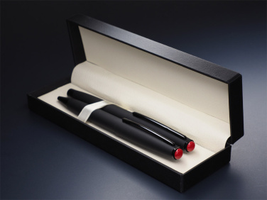 Logotrade promotional giveaway picture of: Coral stone Pen set 1285036