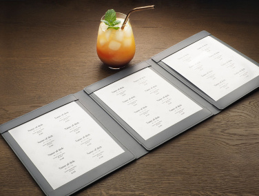 Logo trade business gift photo of: Menu cover 1069094
