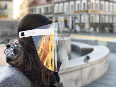 Logotrade promotional giveaways photo of: TEMIDA tilting face shield 1424162