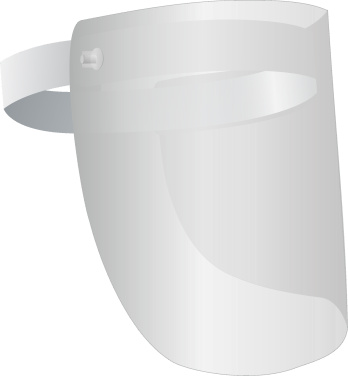 Logotrade advertising product image of: TEMIDA tilting face shield 1424162