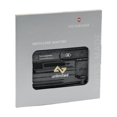 Logo trade promotional giveaway photo of: Victorinox Swisscard Quattro
