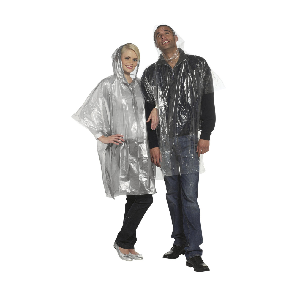 Logotrade corporate gift picture of: Clear poncho/raincoat