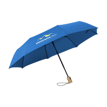 Logotrade advertising product image of: Michigan foldable RCS RPET umbrella 21 inch