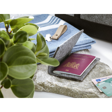 Logotrade advertising product image of: Identify GRS RPET Felt passport holder