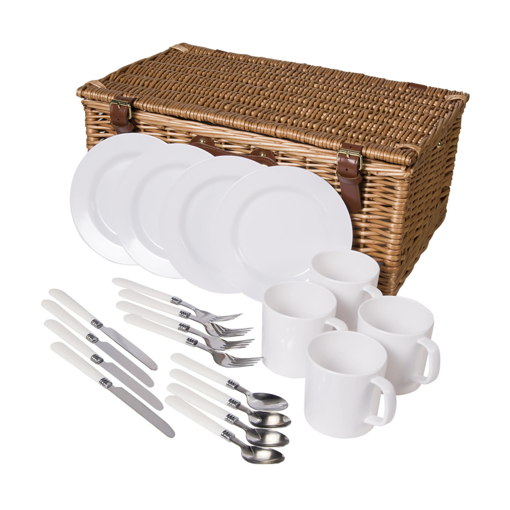 Logotrade promotional items photo of: QualityTime picnic basket