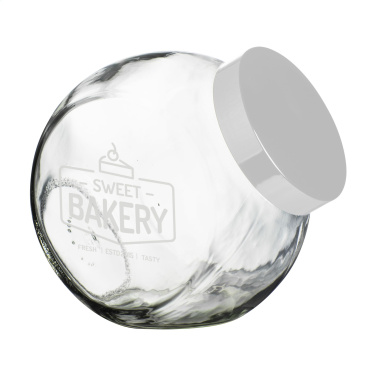 Logo trade corporate gifts picture of: CandyStore 2 L candy jar