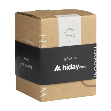 Logotrade advertising products photo of: Wooosh Scented Candle Green Herbs
