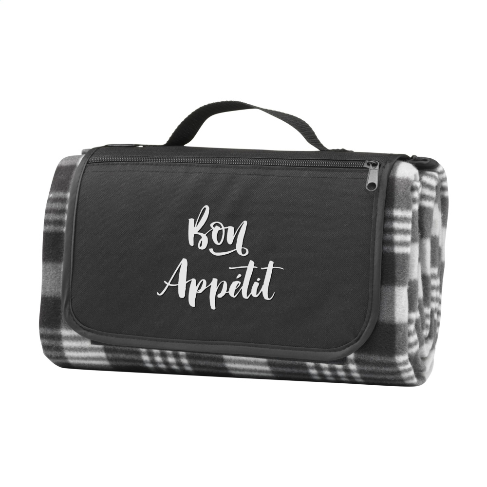 Logo trade promotional giveaways image of: MacBlanket GRS Picnic Blanket