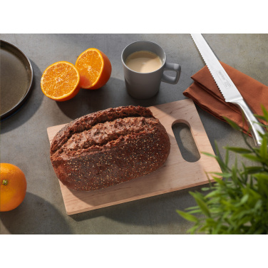 Logo trade promotional giveaway photo of: Alder Wood Chopping Board Open Grip