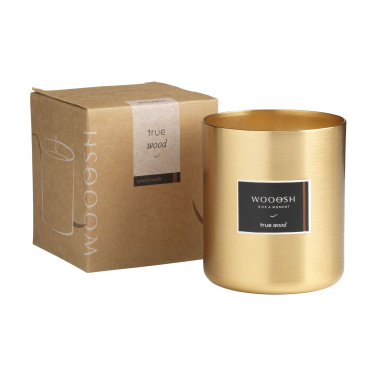 Logotrade promotional merchandise picture of: Wooosh Scented Candle True Wood X-Mas