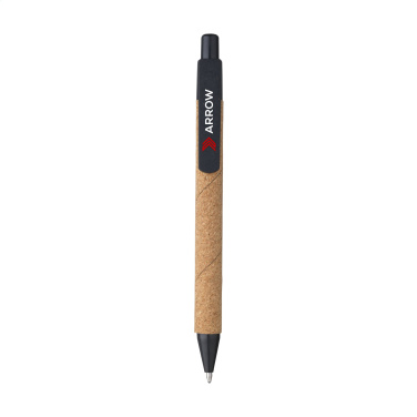 Logo trade promotional items image of: Cork ECO Write pen
