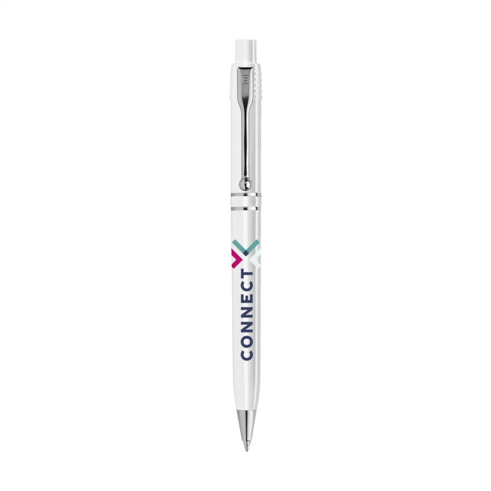 Logo trade promotional giveaways picture of: Stilolinea Raja Chrome Recycled pen