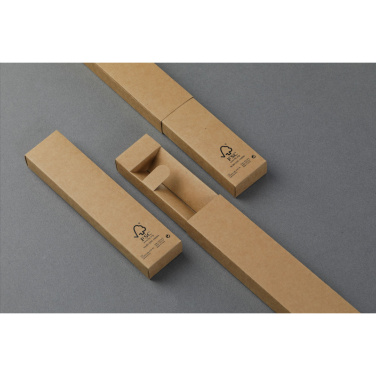 Logo trade promotional item photo of: Gift Box Kraft Paper gift packaging