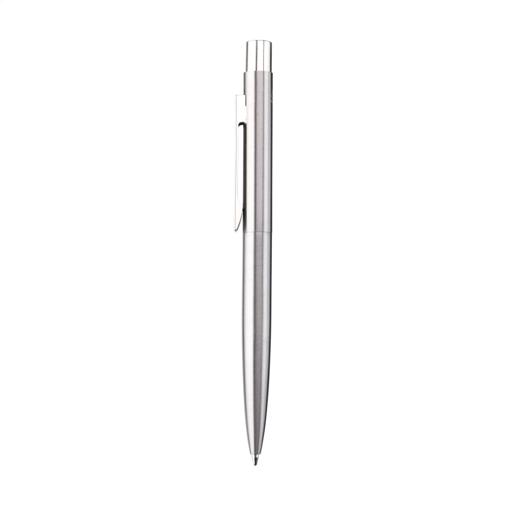 Logo trade promotional merchandise image of: Bellamy Pen Recycled Stainless Steel