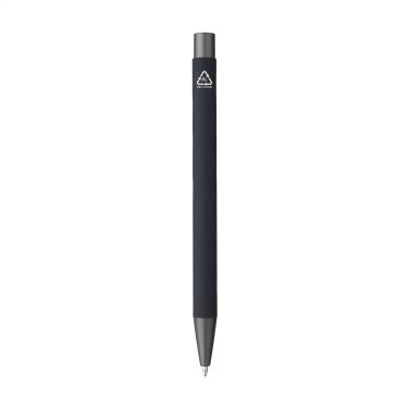 Logo trade promotional merchandise image of: Brady Soft Touch Recycled Alu pens