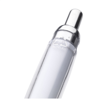 Logo trade advertising product photo of: Athos Solid GRS Recycled ABS pen