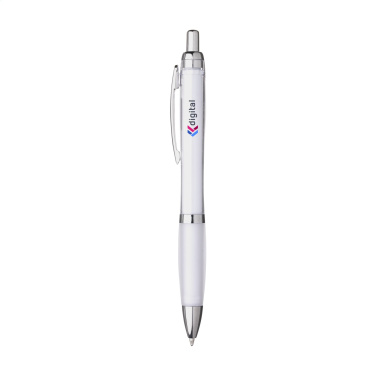Logo trade promotional products picture of: Athos Solid GRS Recycled ABS pen