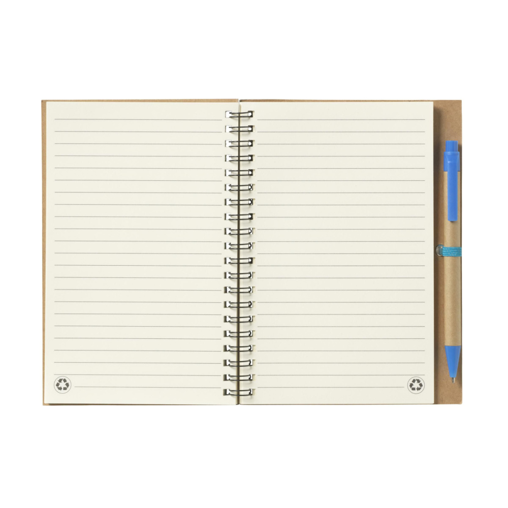 Logotrade corporate gifts photo of: Recycle Note-L Paper notebook