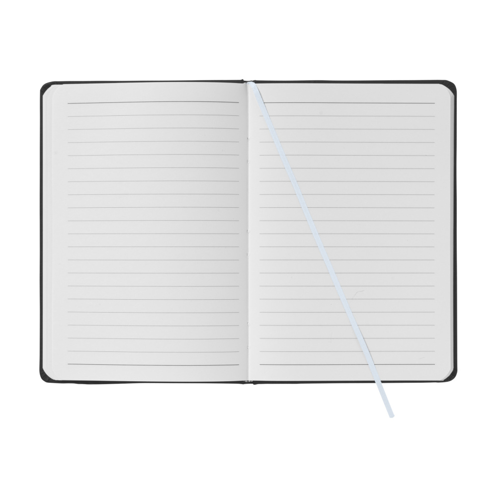 Logo trade promotional gift photo of: BlackNote A5 Paper notebook