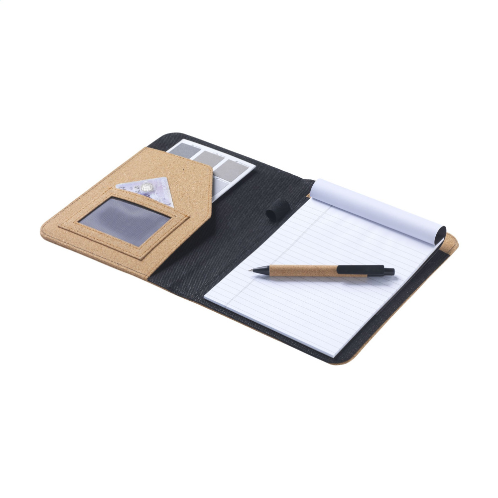 Logotrade promotional gift image of: Eco Conference Cork A5 document folder