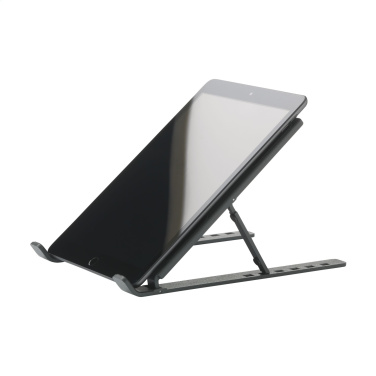 Logo trade corporate gifts picture of: Standby GRS Recycled Alu Laptop Stand