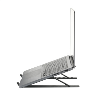 Logo trade corporate gifts picture of: Standby GRS Recycled Alu Laptop Stand