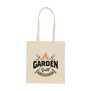 Logo trade promotional items picture of: ShoppyBag (180 g/m²) long handles cotton bag