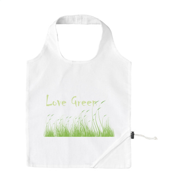 Logo trade promotional gift photo of: Strawberry Cotton (135 g/m²) foldable bag