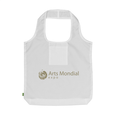 Logo trade promotional merchandise picture of: GRS RPET Shopper foldable shopping bag