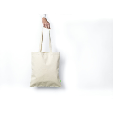 Logo trade promotional products image of: Organic Canvas GOTS Shopper (320 g/m²)
