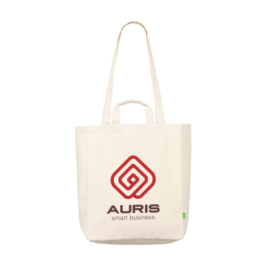 Logo trade promotional giveaways picture of: Organic Cotton Canvas Tote Bag (280 g/m²)