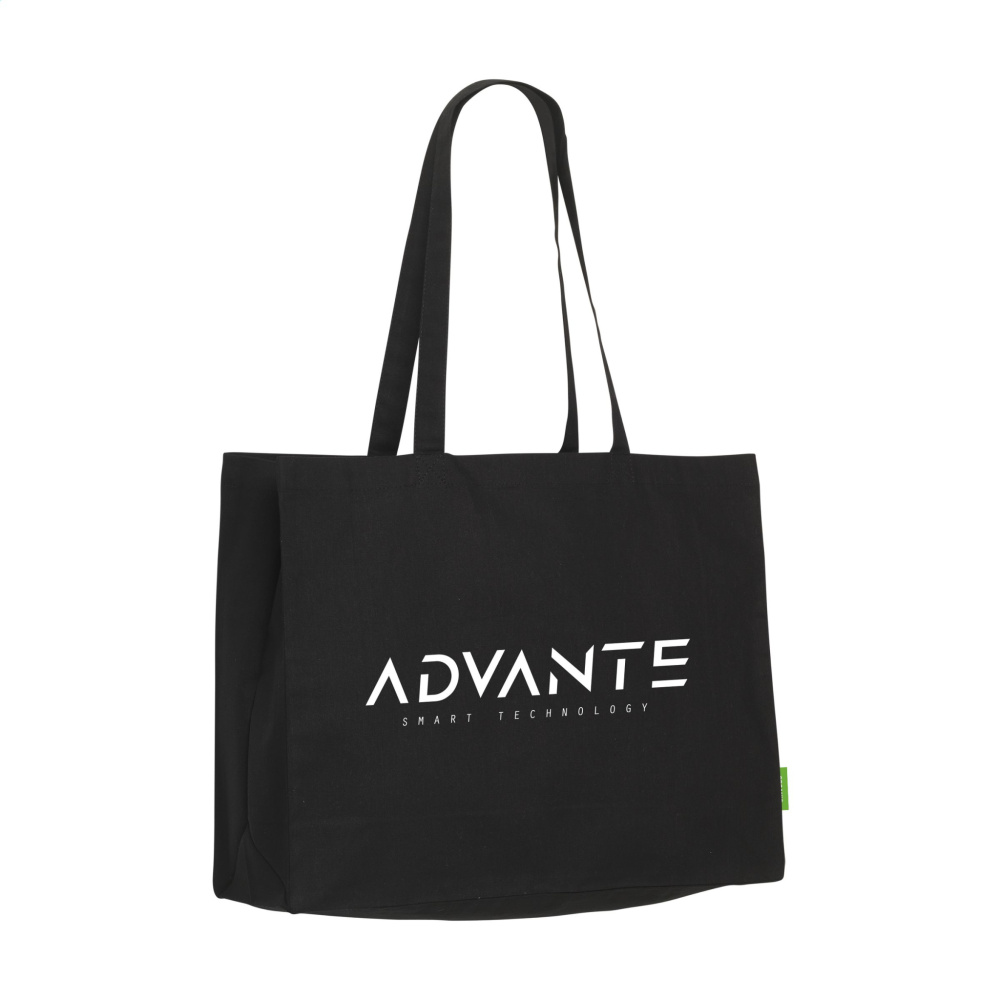 Logo trade promotional gift photo of: ECO Shopper GOTS Organic Cotton (180 g/m²) bag