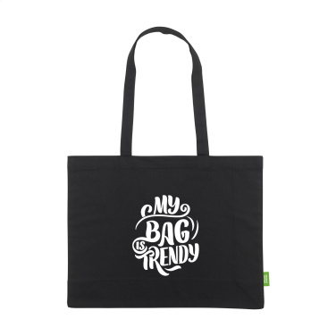Logo trade promotional merchandise image of: ECO Shopper GOTS Organic Cotton (180 g/m²) bag