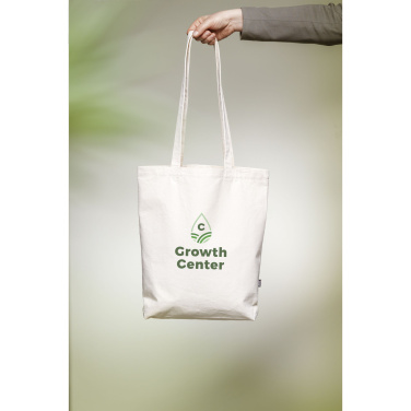 Logotrade promotional giveaways photo of: GRS Recycled Canvas Bag Natural (260 g/m²)