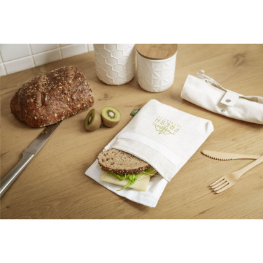 Logo trade promotional merchandise photo of: Hemp FoodPouch bag for bread