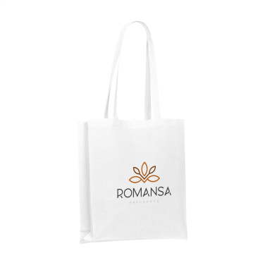 Logotrade promotional giveaway picture of: Colour Square Bag GRS Recycled Cotton (150 g/m²)