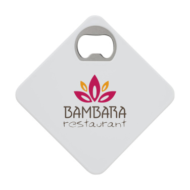 Logo trade promotional merchandise photo of: Coaster Opener