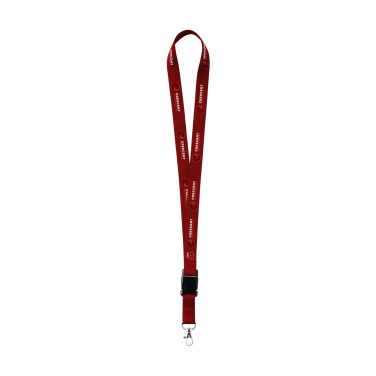 Logo trade promotional merchandise image of: Lanyard Sublimation Buckle RPET 2 cm keycord