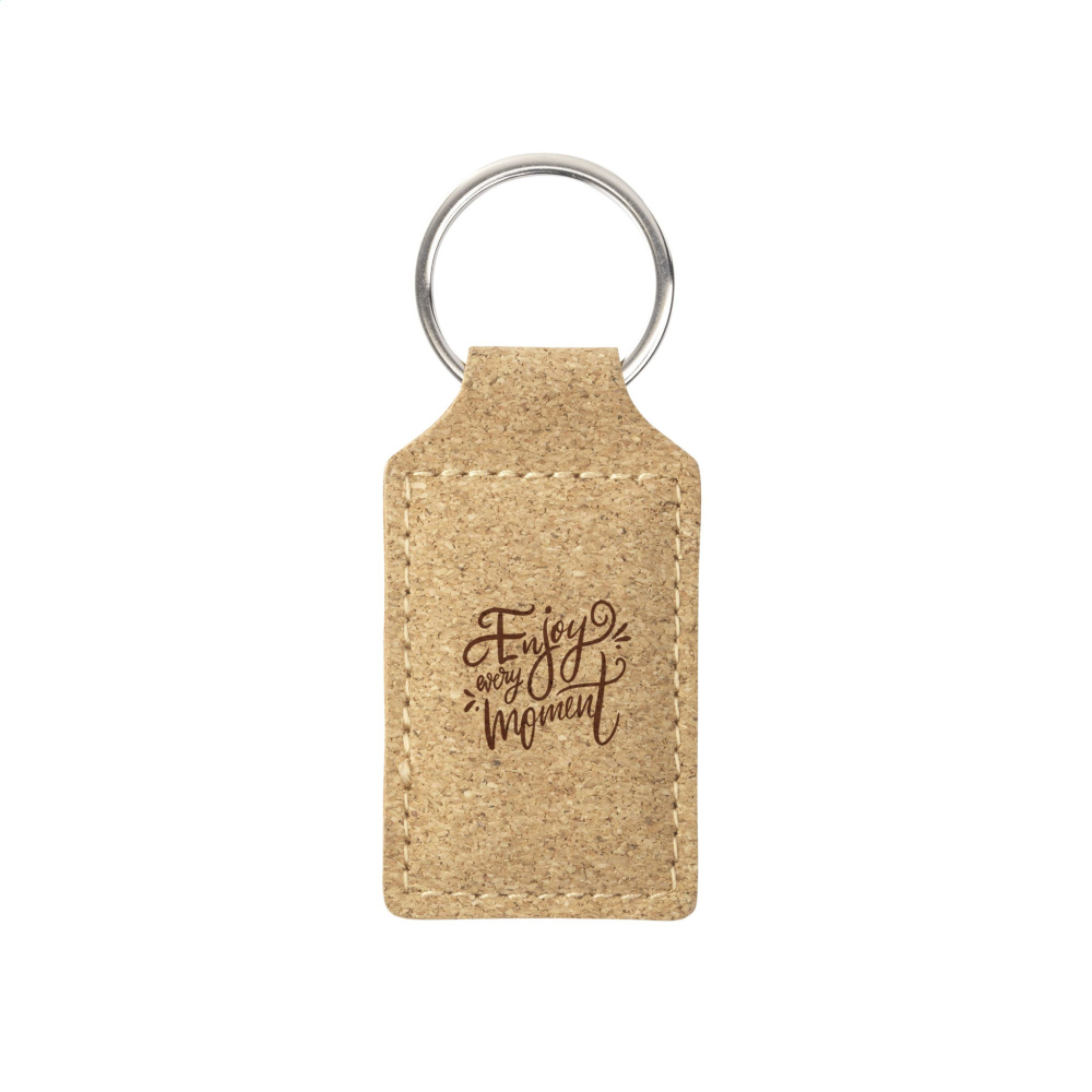 Logotrade business gift image of: Cork Key Ring