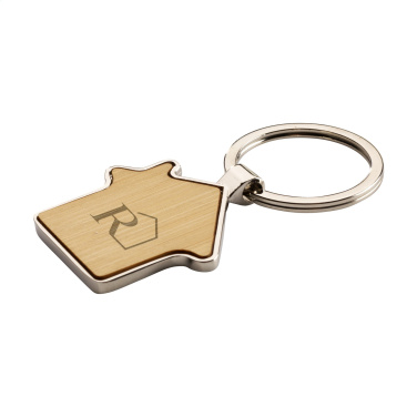 Logotrade corporate gifts photo of: Casa bamboo keyring