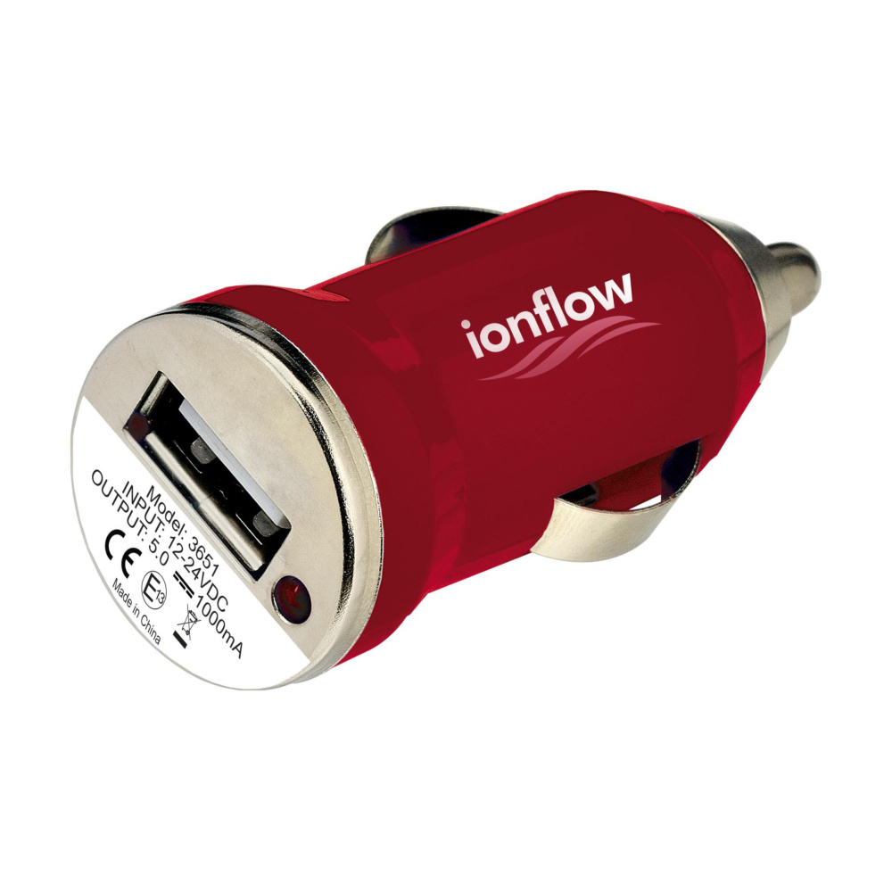 Logotrade corporate gift image of: USB CarCharger plug